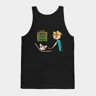 Work From Home Tank Top